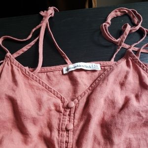 Abercrombie & Fitch string tied tank top